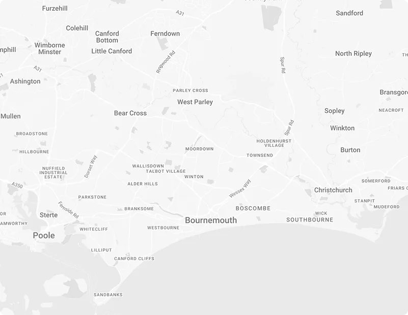 Map of the Dorset areas M Electrical covers